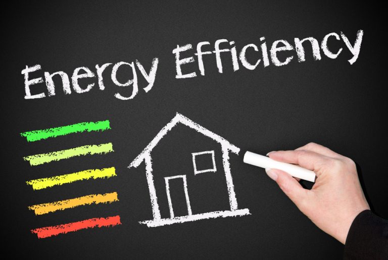 energy efficient home concept